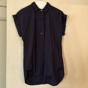 JCREW tunic navy4 EUC
